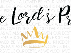 Lord\'s Prayer Cliparts 21 - X - Making-The-Web.com