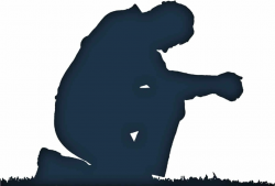 Men Praying Clipart … | Art | Prayi…