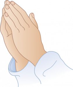 Cartoon Praying Hands Clipart - Clip Art Library