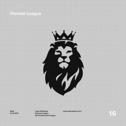 Lion - Premier League Logo Redesign | Premier league logo ...
