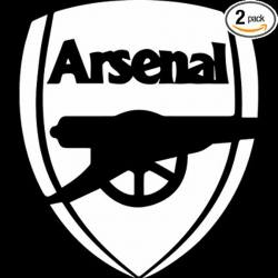 Amazon.com: NBFU DECALS Premier League FC Arsenal Logo ...