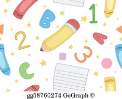 Preschool Background Clip Art - Royalty Free - GoGraph