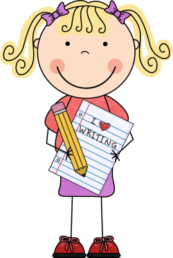 Preschool Writing Clipart - Free Clipart