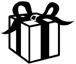 Present black and white t clipart black and white free ...