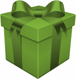 Gift Box Green Transparent PNG Clip Art | Gallery ...