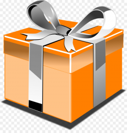 Birthday Gift Box clipart - Gift, Orange, Product ...