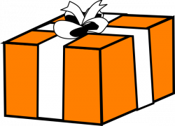 Orange Present Clip Art at Clker.com - vector clip art ...