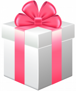 Gift Box with Pink Bow PNG Clipart - Best WEB Clipart