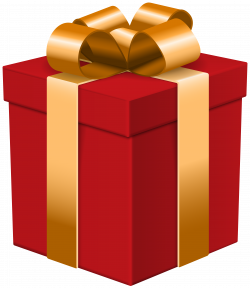 Gift Box Red Transparent Clip Art Image | Gallery ...