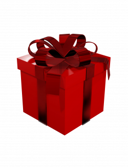 Large Red Gift Box Clipart | Gallery Yopriceville - High ...