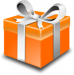 Present or a t wrapped vector clip art - Cliparting.com
