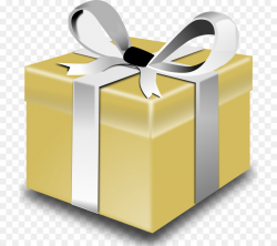 Christmas Gift Box clipart - Gift, Yellow, Product ...