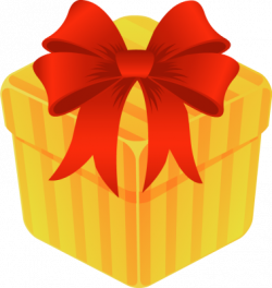 Clipart present yellow, Clipart present yellow Transparent ...