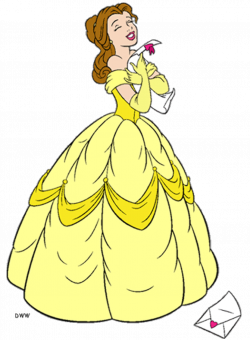 Belle Clipart - Disney Princess litrato (31710943) - Fanpop
