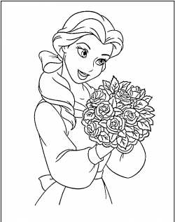 Disney princess clipart black and white - Clip Art Library