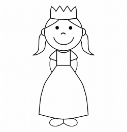 Black Princess Crown Clip Art Black And White Angel - Black And ...