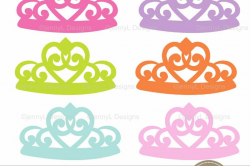 Crown Princess Clipart SET