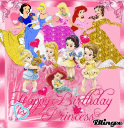 Disney Princess Happy Birthday Graphics | Happy Birthday Princess ...