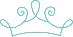 Princess Crown Blue Clip Art at Clker.com - vector clip art online ...