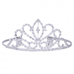 Princess crown silver tiara clipart kid - ClipartBarn