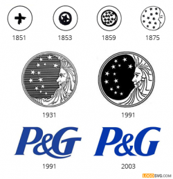 Download free vector P&G logo | LOGOSVG.COM