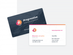 Progressive P&O Business Cards by Rob Hewitt for Steadfast ...