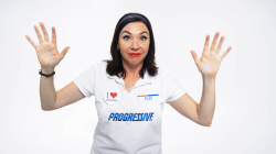 Wave Hello GIF by Flo From Progressive - Find & Share on GIPHY