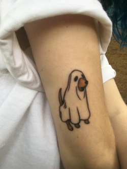 Ghost Dog by Travis Lane at Holy Grail Tattoos, Lakeland, FL ...