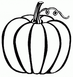 Best Pumpkin Clipart Black And White #1581 - Clipartion.com