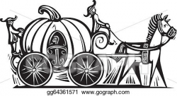 Vector Stock - Cinderella\'s carriage. Stock Clip Art ...