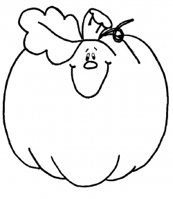 Cute Pumpkin Clipart Black And White | Cover Letter Sample ...