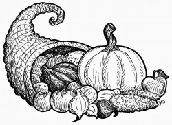 Free Black And White Thanksgiving Images, Download Free Clip ...