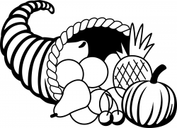 Free Black And White Thanksgiving Images, Download Free Clip ...