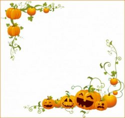 Halloween border pumpkin border clip art - Clipartix