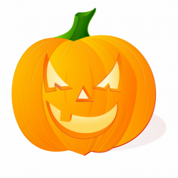 Pumpkin Graphic Black And White Stock Clipart - Png Jack O Lantern ...