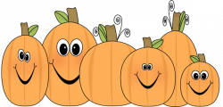 Cute Pumpkin Clip Art | Pumpkin Patch Clip Art Image - patch of ...