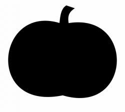 Pumpkin Silhouette Black - Gray Pumpkin Clip Art Free PNG Images ...
