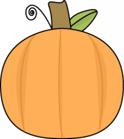 Small Pumpkin Clip Art - Small Pumpkin Image