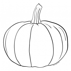 Pumpkin black and white pumpkin clipart black and white 8 - WikiClipArt