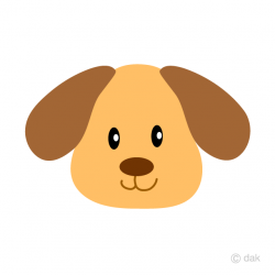 Puppy Face Clipart Free Picture｜Illustoon