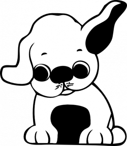 Puppy Clip Art Black And White | Clipart Panda - Free Clipart Images