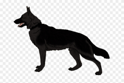 Dog Clipart German Shepherd - Clipart Dog Images Black And White ...