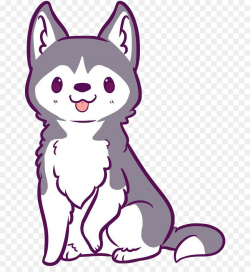Puppy, Drawing, Husky, transparent png image & clipart free download