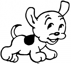 Free Black And White Puppy Pictures, Download Free Clip Art, Free ...