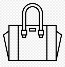 Bag clipart outline, Bag outline Transparent FREE for ...