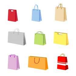 A variety of colorful clip art bag bags (98193) Free EPS ...