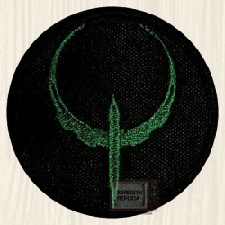 Quake 4 Logo Embroidered Patch Ranger Team Arena Ultimate ...