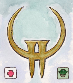 Quake 2 Logo by Oldquaker on DeviantArt