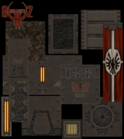 ArtStation - Quake 2 textures for Quake 3, Yves Allaire