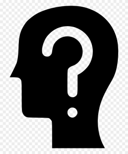 Confused Clipart Questionclip - Human Head With Question ...